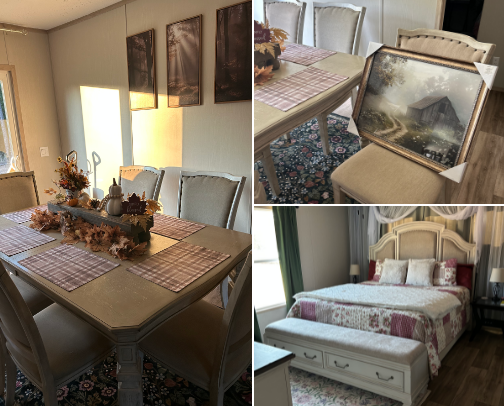 Turning your new house into a home 🏡⛲️🪞 cover photo collage
