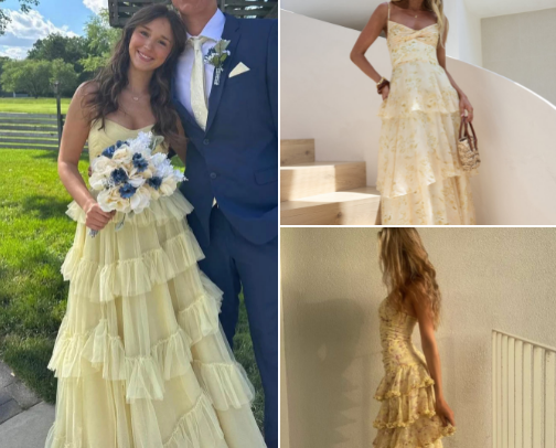 Prom/Formal dresses cover photo collage