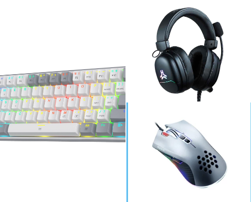 Affordable Tech Stuff that works well and looks nice✨💻📱 cover photo collage