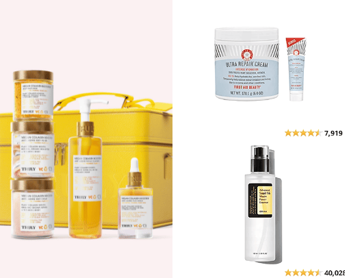 Skincare Routine cover photo collage