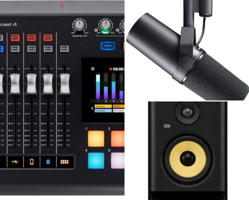 starting a podcast? Here are some things you need cover photo collage