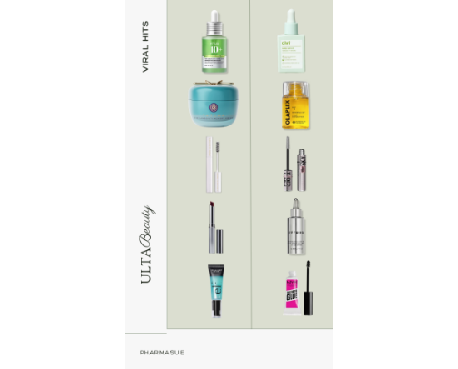 Ulta Beauty Viral Hits cover photo collage