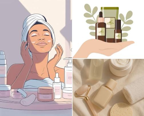 Fade & Glow: Your Acne Mark Fix Kit cover photo collage