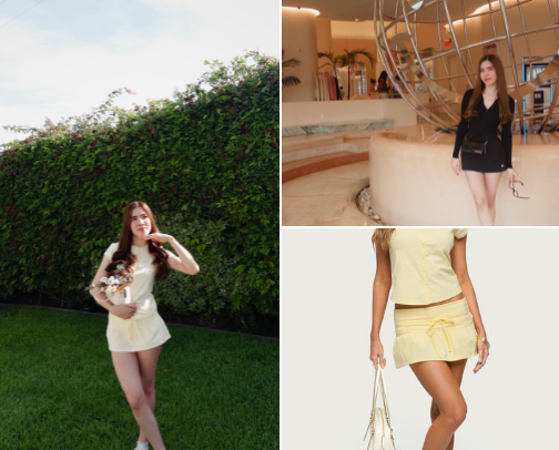Clothing cover photo collage