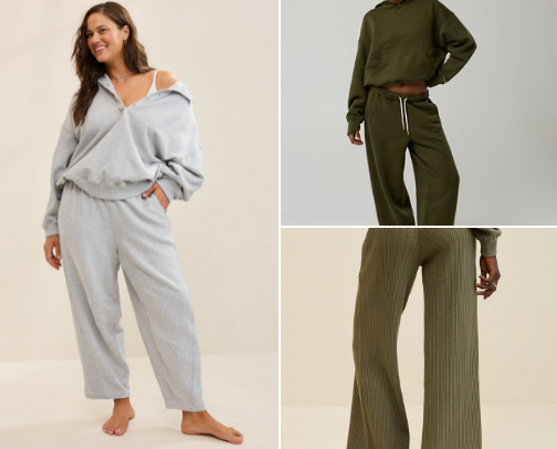 The BEST comfy pants for fall and lounge ✨ cover photo collage