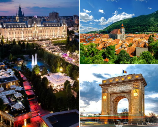 Things to do in Romania💖 cover photo collage