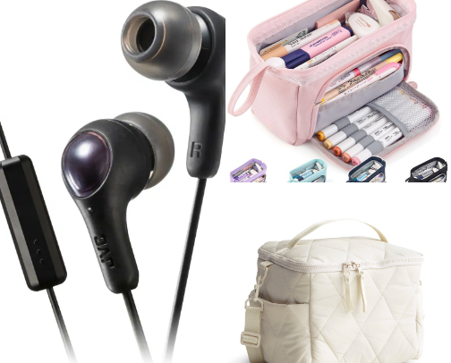 must haves for school! cover photo collage