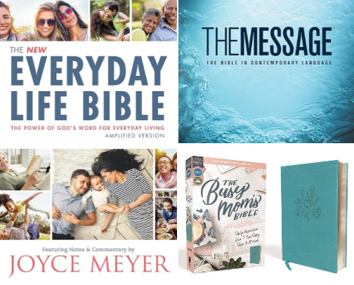My Favorite Bibles All in One Place cover photo collage