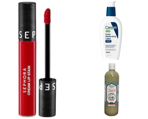 My favorite beauty products cover photo collage