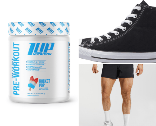 Gym essentials cover photo collage