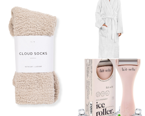Cozy Fall Spa Day - At Home Edition cover photo collage