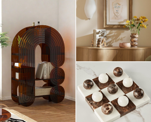 Unique Statement Furniture and Home Decor Pieces cover photo collage