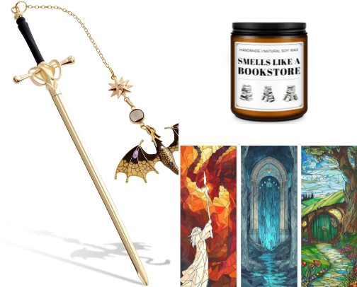 Cozy Essentials for the Ultimate Fantasy Reader’s Sanctuary cover photo collage