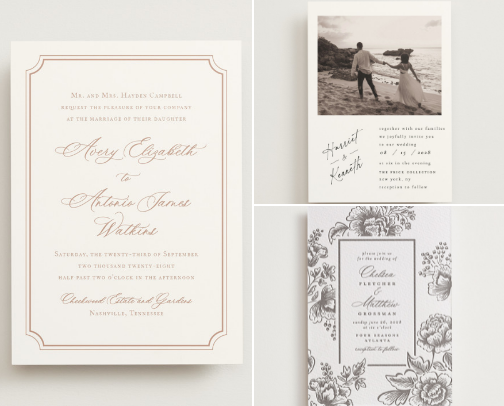 Luxury Wedding Stationery & Gifts cover photo collage