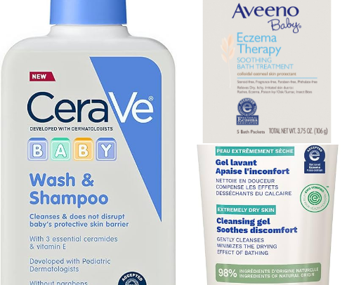 Eczema-Friendly Baby Products cover photo collage