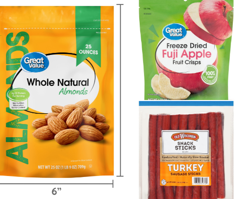 My fav healthy snacks at Walmart cover photo collage