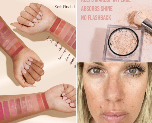 makeup from the Sephora website 🌸 cover photo collage