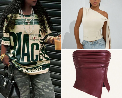 T-shirts and tops cover photo collage