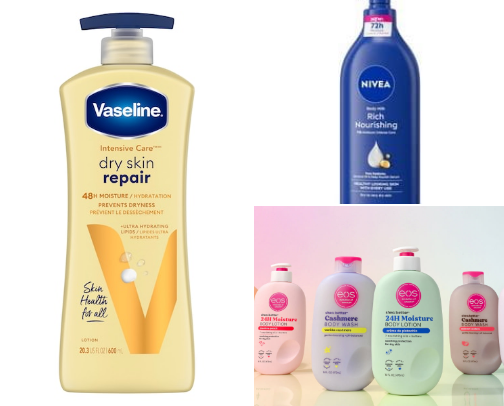 Body moisturizers and lotions that i really like cover photo collage