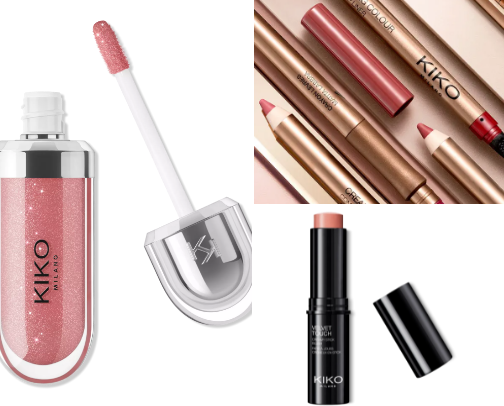 fav kiko milano makeup supplies 💓 cover photo collage