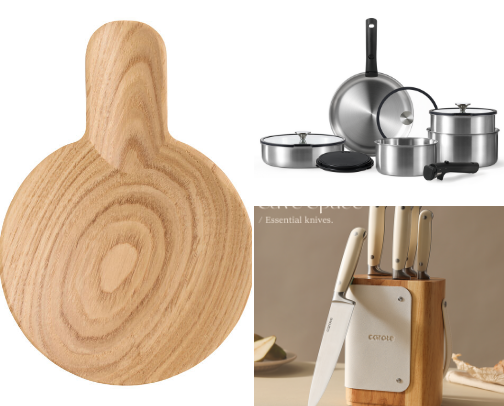 a pinterest girlie’s perfect low-tox kitchen cover photo collage