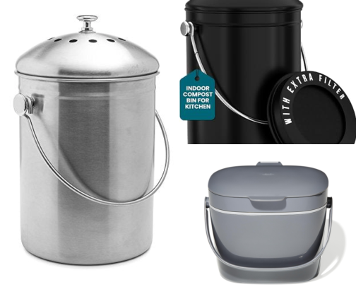 Compost Bins & Countertop Composters: 18 Bestsellers for Zero-Waste Kitchens ♻️ cover photo collage