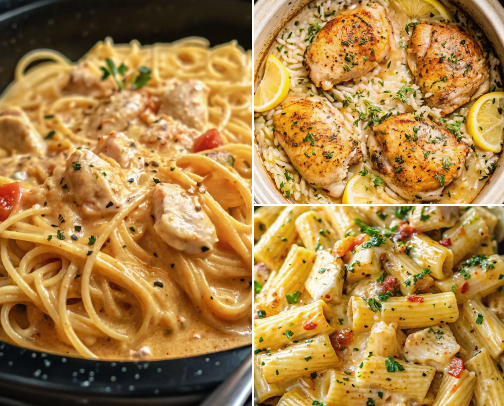 Best Easy Dinner Recipes! cover photo collage