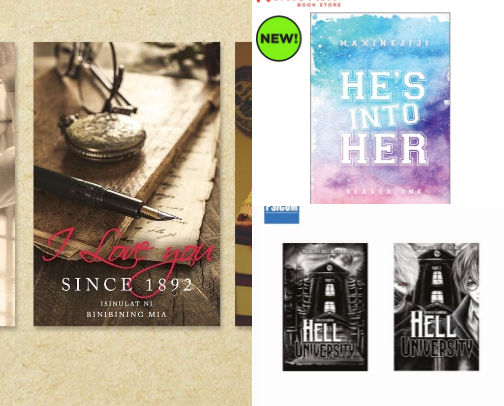 Books cover photo collage