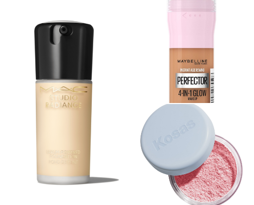 Beauty products that I swear by cover photo collage