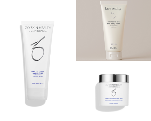 Skincare favorites, with descriptions🧖‍♀️🧼 cover photo collage