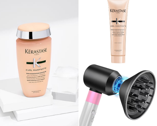 Curly Hair Products You Can’t Live Without! cover photo collage