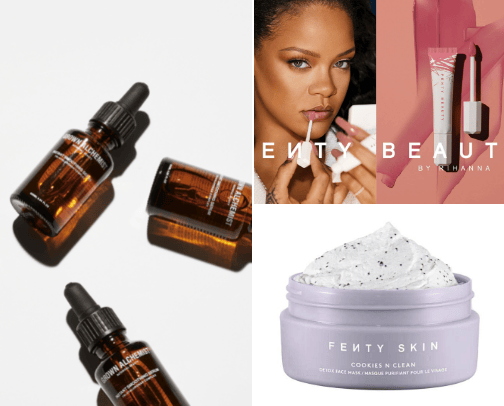 Skincare cover photo collage