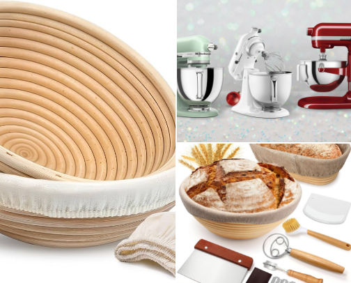 Sourdough & Kitchen Essentials for Everyday Home Cooks cover photo collage