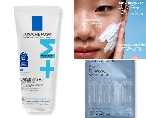 Dry Skin treatment cover photo collage