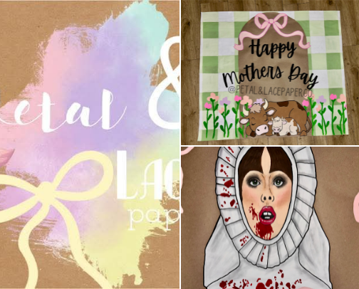 Hand Painted banners 🎨 cover photo collage