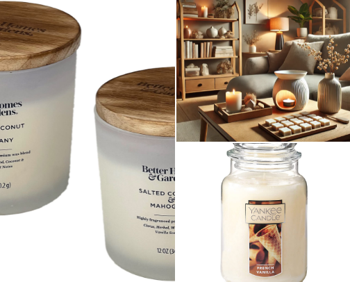 Candles & Scents cover photo collage