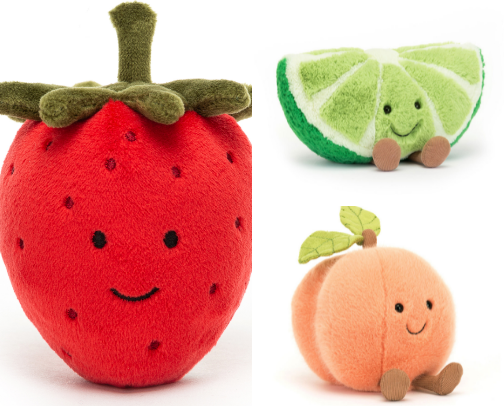 My favorite Jellycats cover photo collage