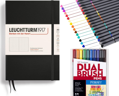 Bullet Journaling Starter Kit Essentials: Top Amazon Picks for Central Florida Planners cover photo collage