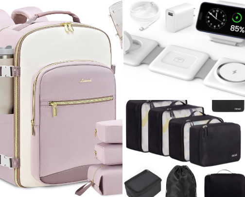 Must-Have Travel Items cover photo collage