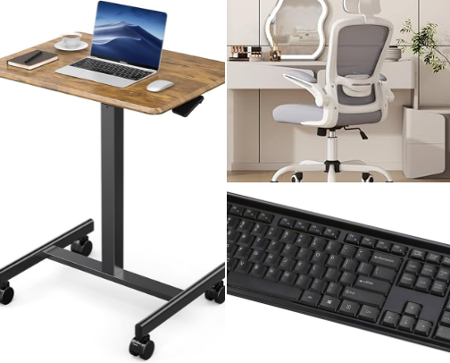 Work from home must haves cover photo collage