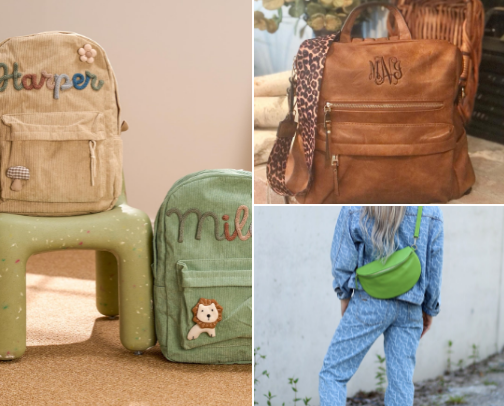 Purses/bags/totes/backpacks cover photo collage