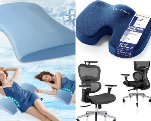 Products that fixed my back pains cover photo collage