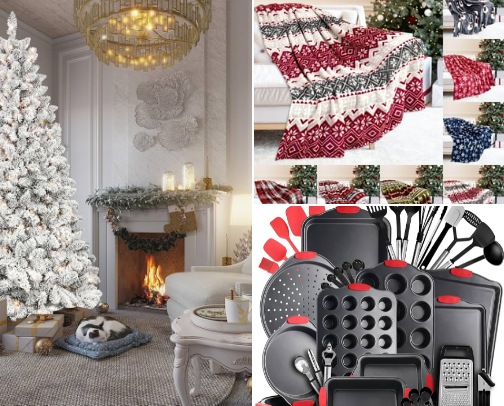 Christmas decor! 🎄 cover photo collage
