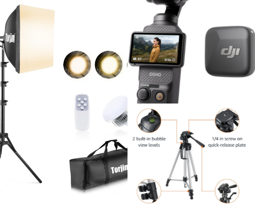 For Content Creator cover photo collage