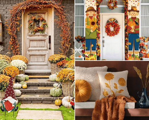 Fall Favorites Decor cover photo collage