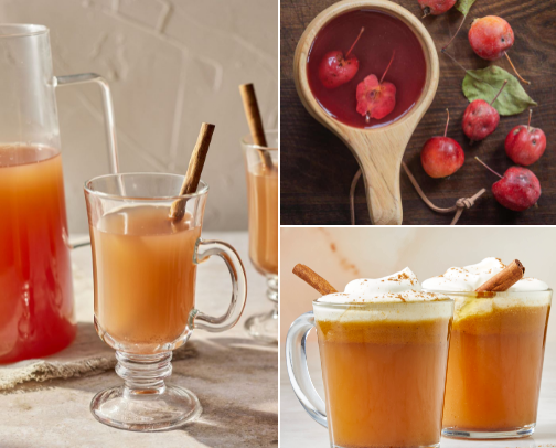 Autumn Sweater Weather Sips cover photo collage