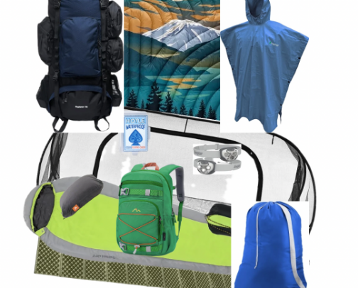 Gift Ideas for a Cub Scout or a Boy Scout (Camp Essentials!) cover photo collage