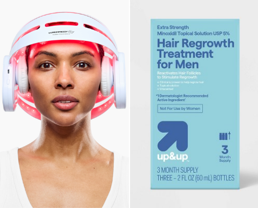 Hair growth favorites cover photo collage