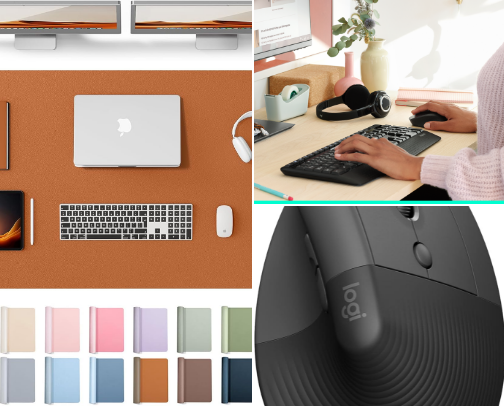 The Cozy Workspace: 12 Aesthetic & Ergonomic Essentials cover photo collage