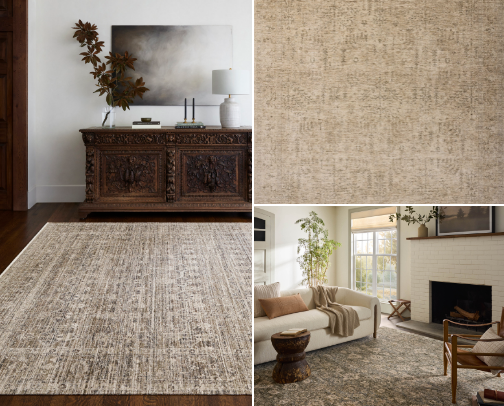 Favorite Area Rugs cover photo collage